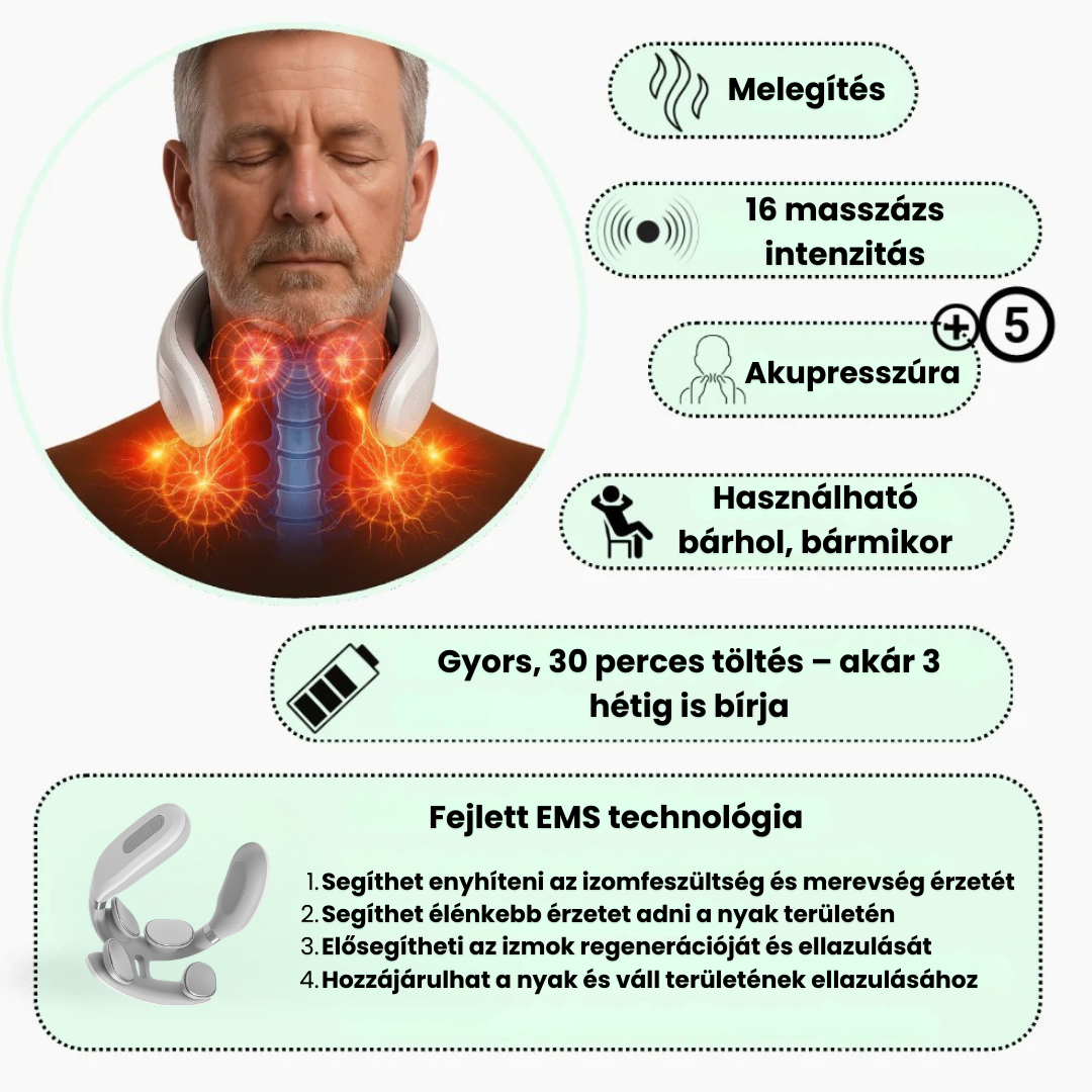 Wellive™ Nyakmasszírozó