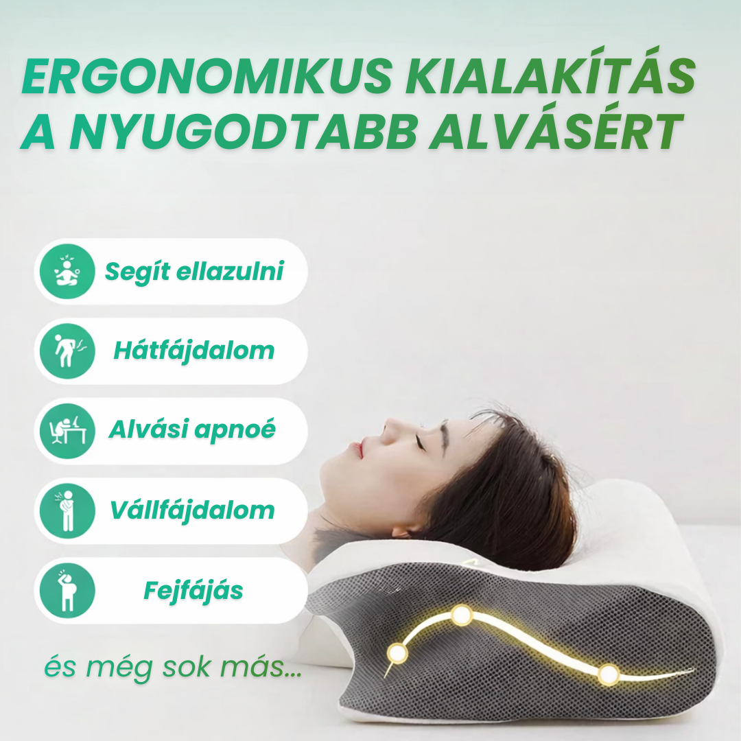 Wellive™ Ergonomikus Nyakpárna